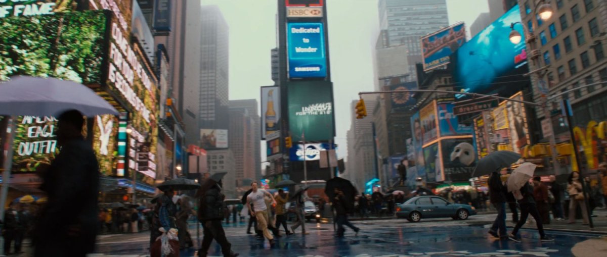Modern view of Times Square.
