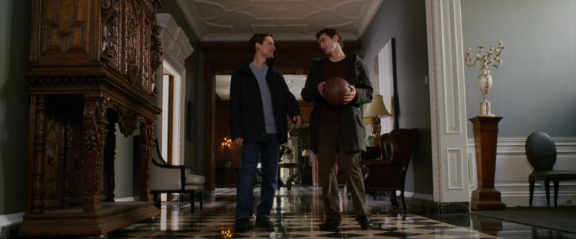 Peter Parker and Harry in Norman Osborn penthouse.